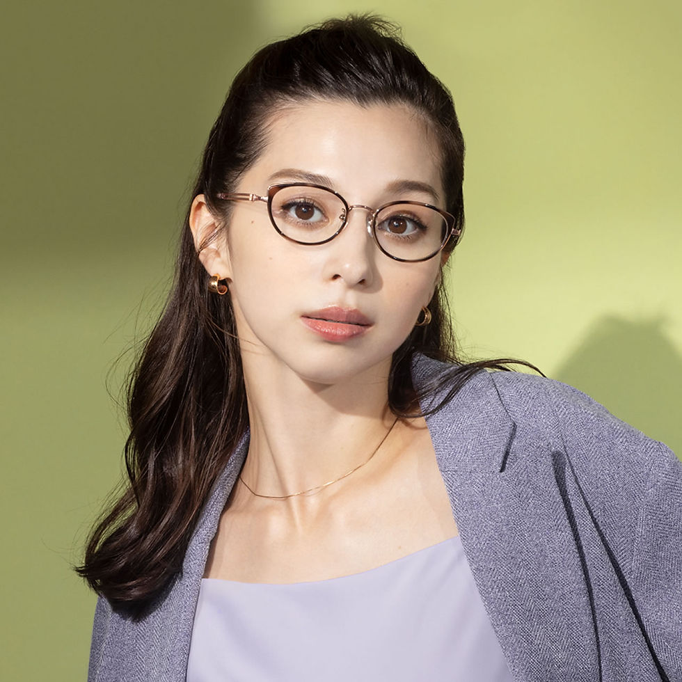 シャルマン CHARMANT ラインアート 中条あやみさん着眼鏡